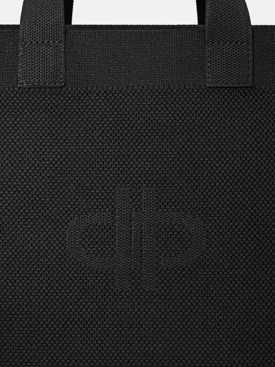 Knitted Tote Bag - Black