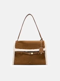 Large Shoulder Bag - Cognac
