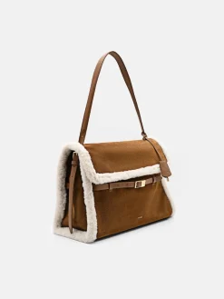 Large Shoulder Bag - Cognac