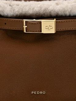 Large Shoulder Bag - Cognac