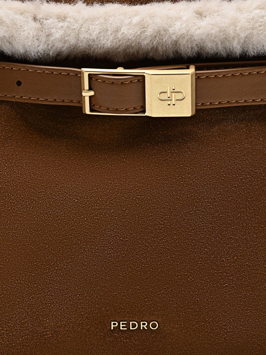 Large Shoulder Bag - Cognac