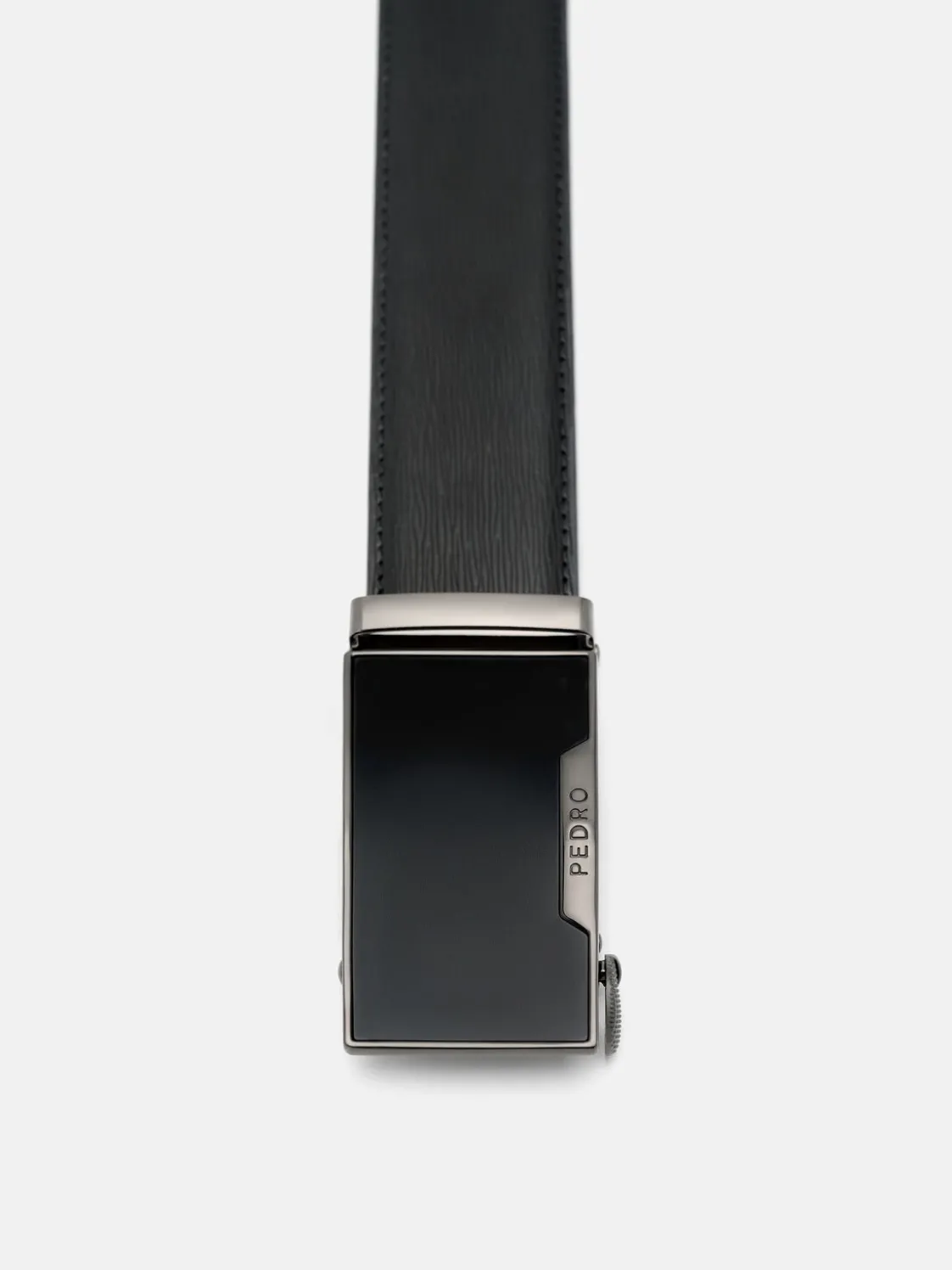 Leather Automatic Belt - Black