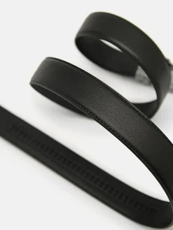 Leather Automatic Belt - Black