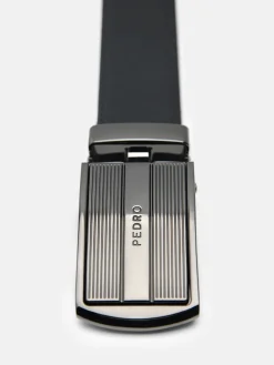 Leather Automatic Belt - Black