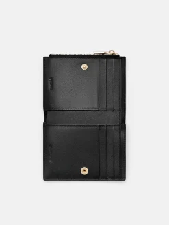 Leather Bi-Fold Wallet - Black