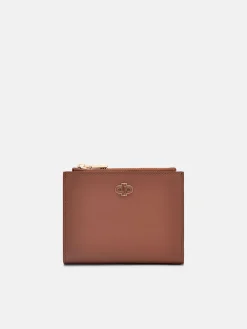 Leather Bi-Fold Wallet - Cognac