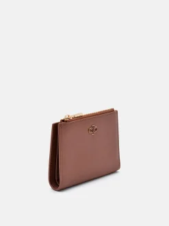 Leather Bi-Fold Wallet - Cognac