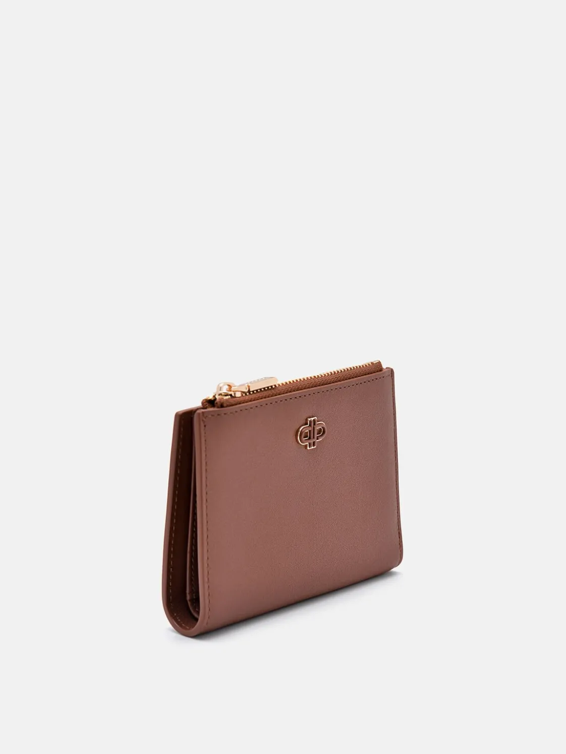 Leather Bi-Fold Wallet - Cognac