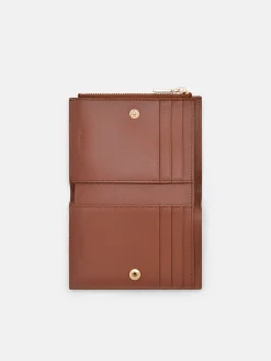 Leather Bi-Fold Wallet - Cognac