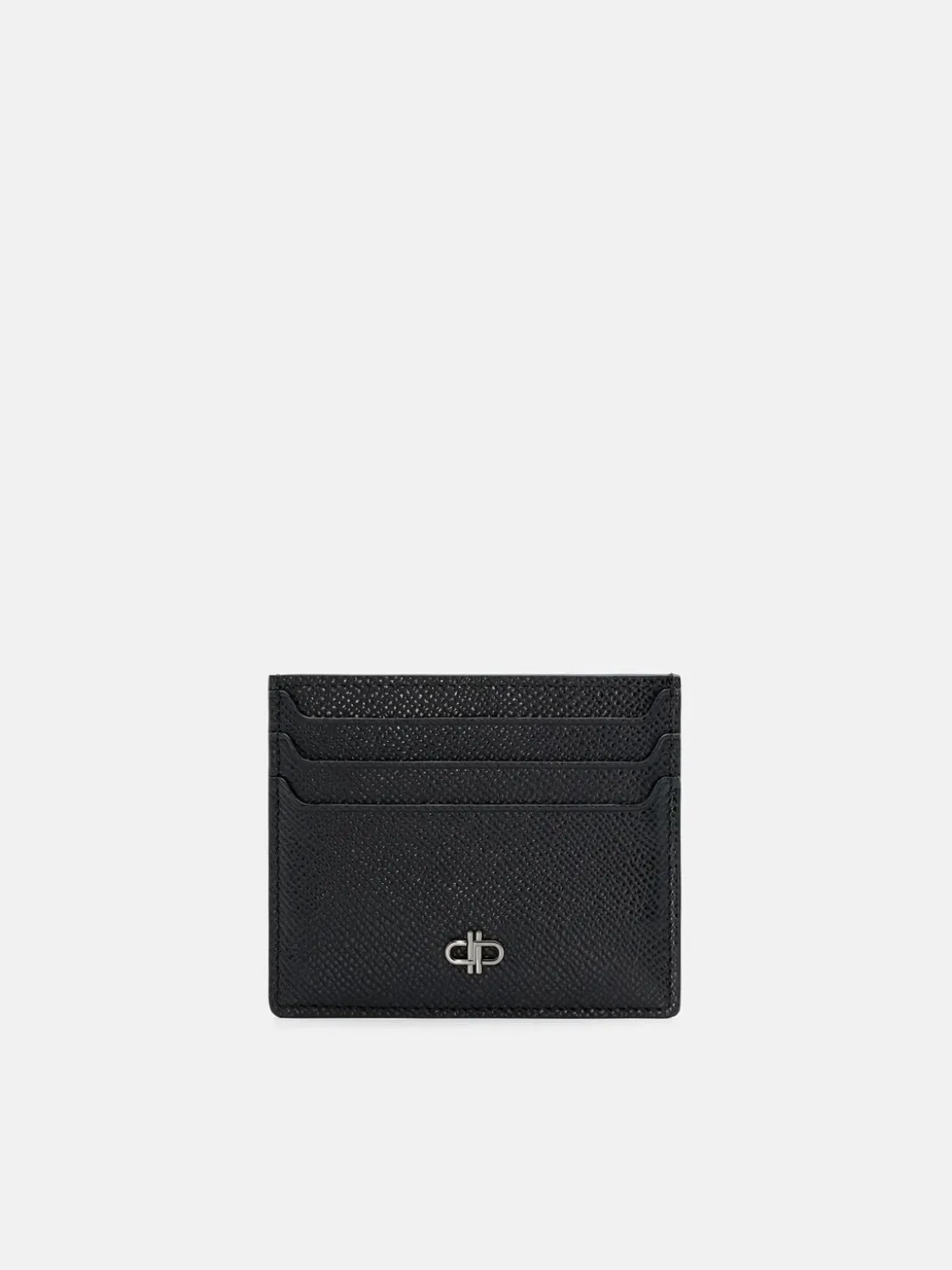 Leather Card Holder - Black