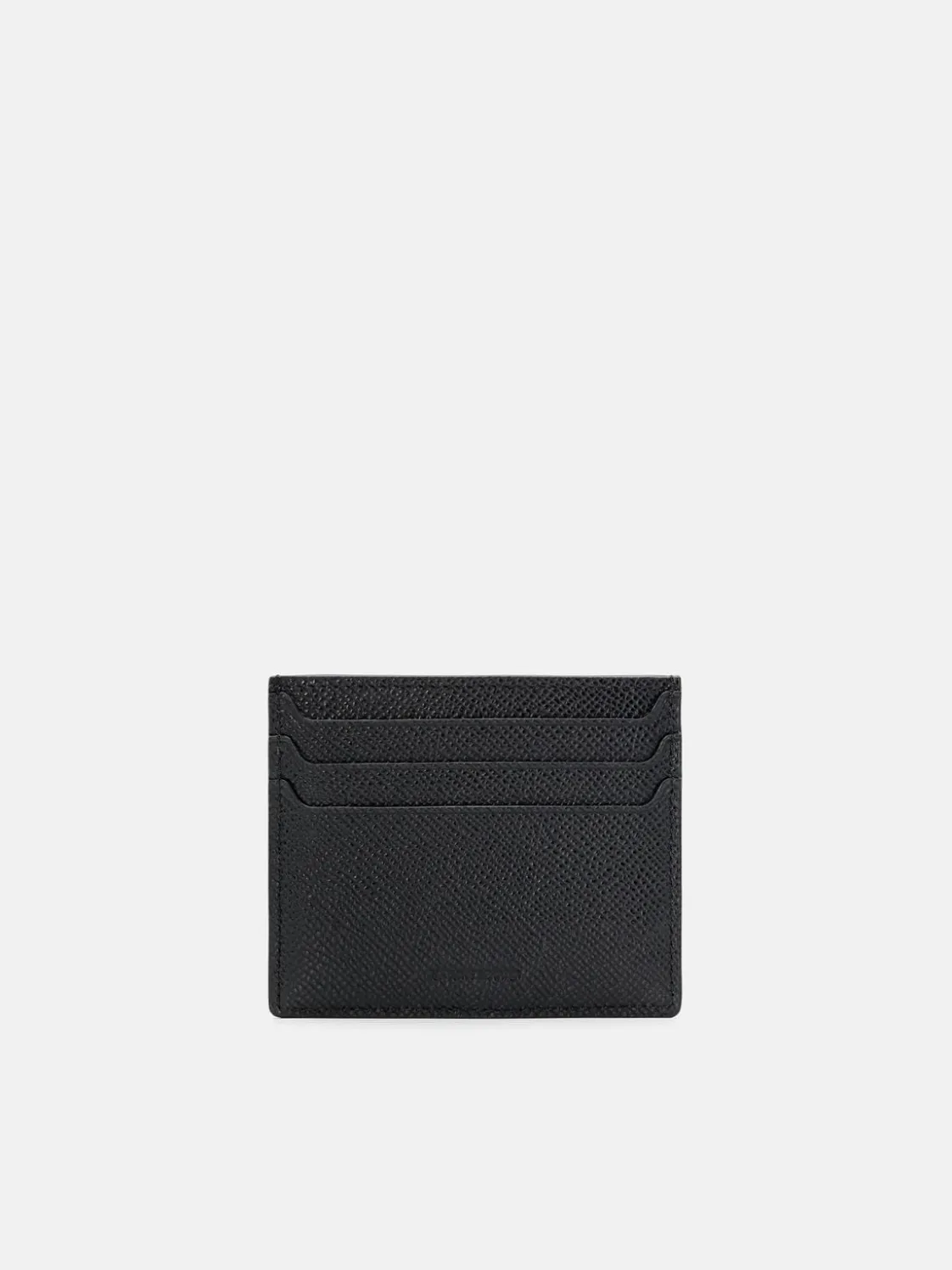 Leather Card Holder - Black