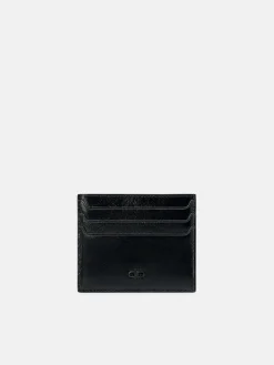 Leather Card Holder - Black2