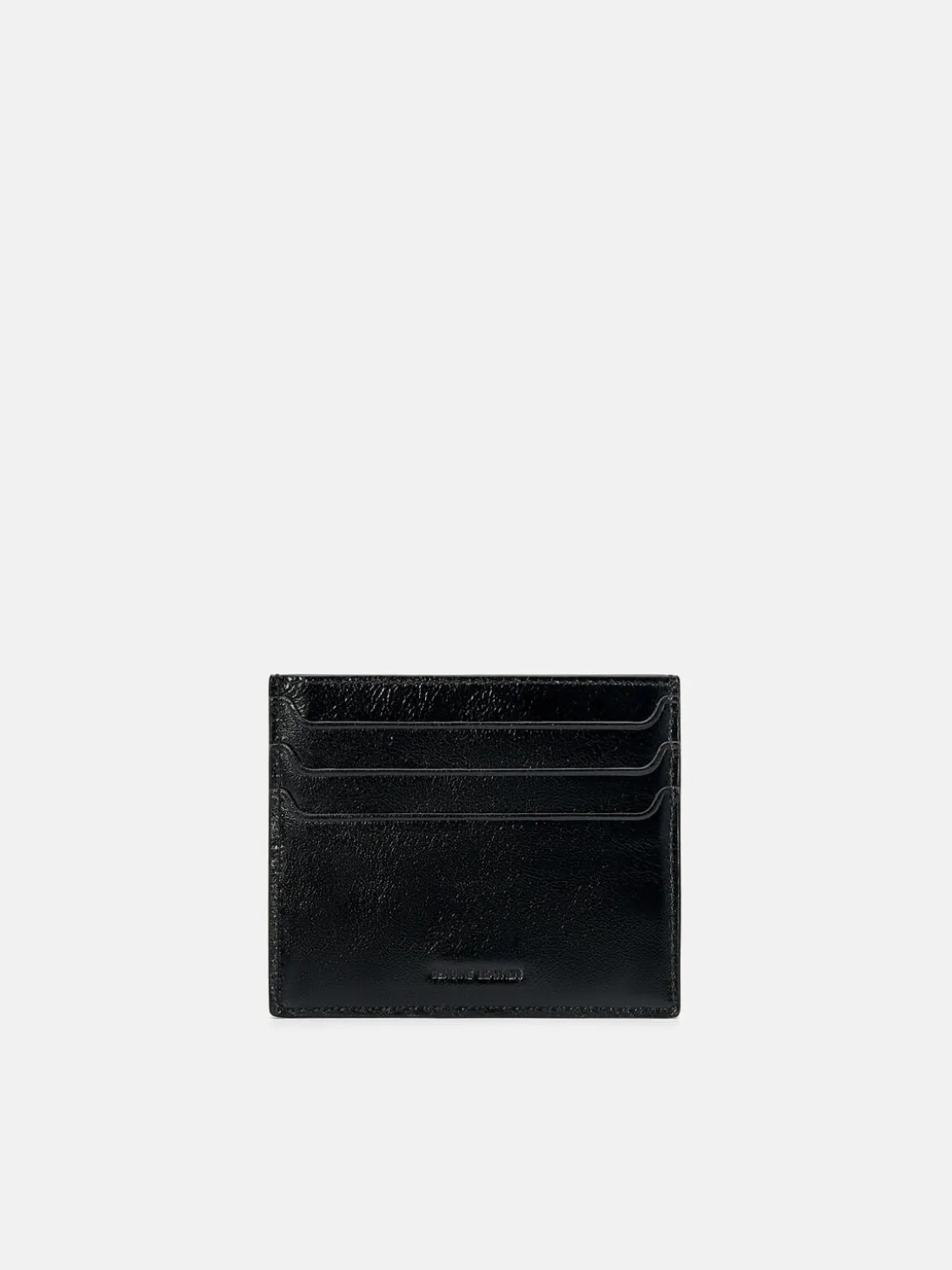 Leather Card Holder - Black2
