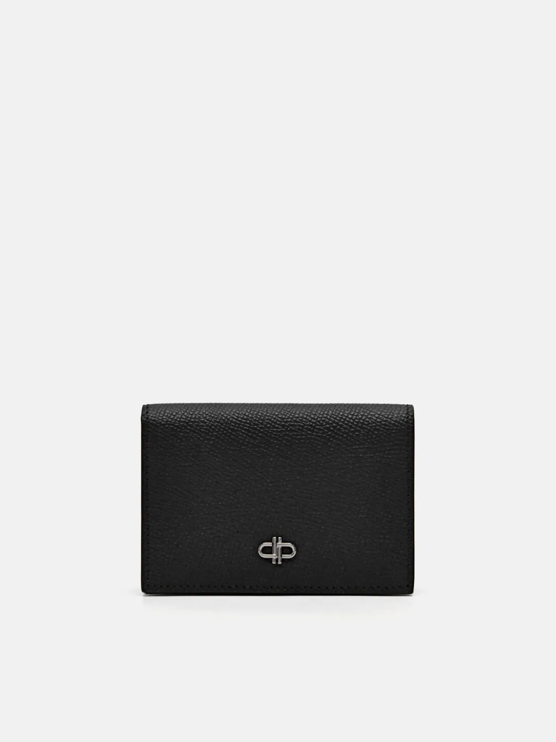 Leather Card Holder - Black