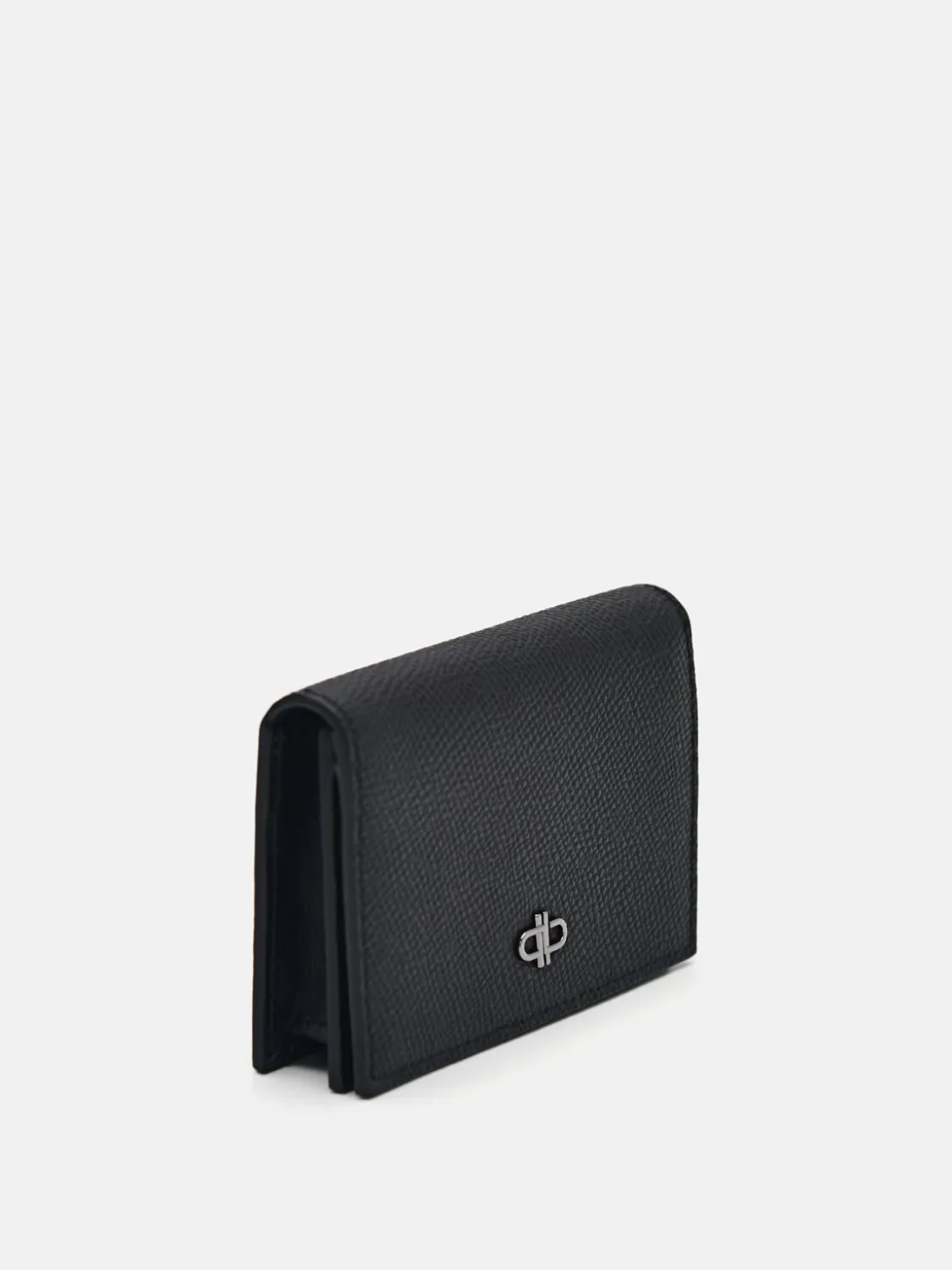 Leather Card Holder - Black