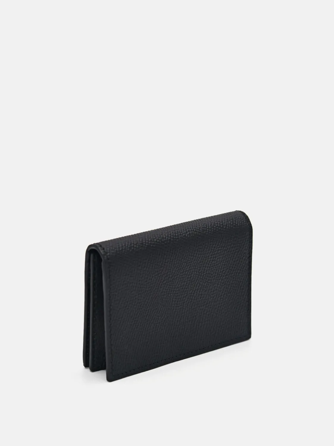 Leather Card Holder - Black