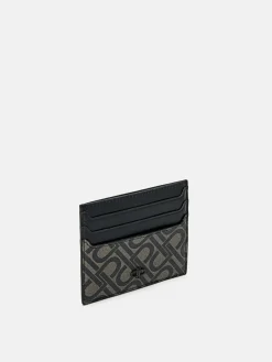 Leather Card Holder - Black2