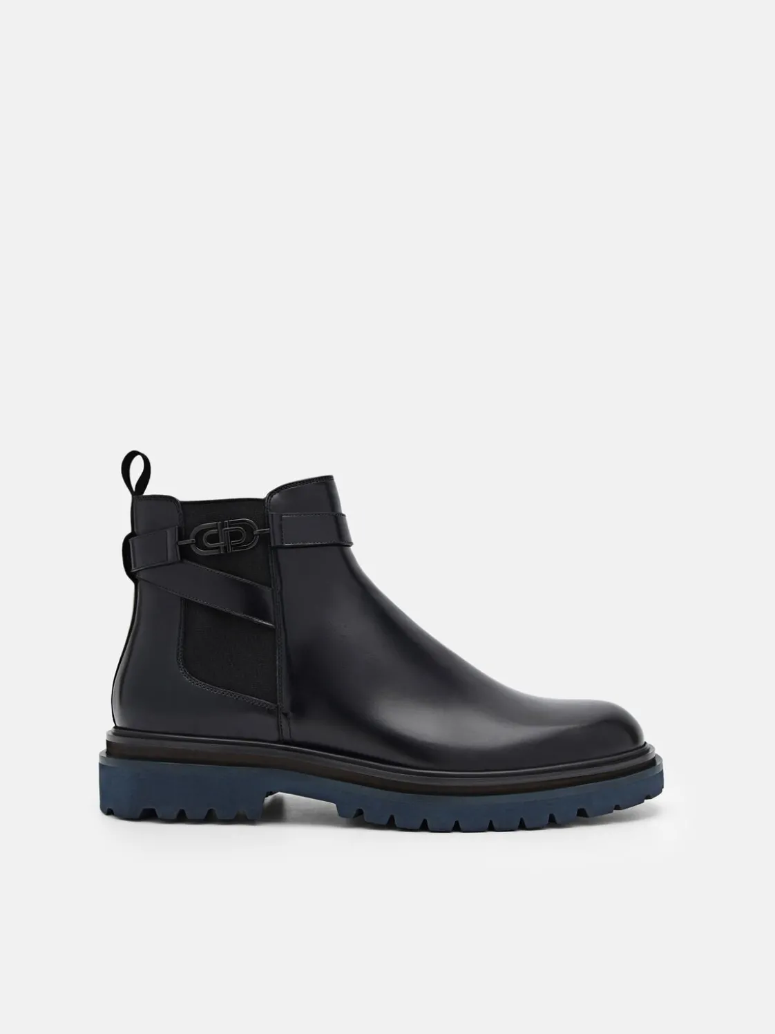 Leather Chelsea Boots - Black