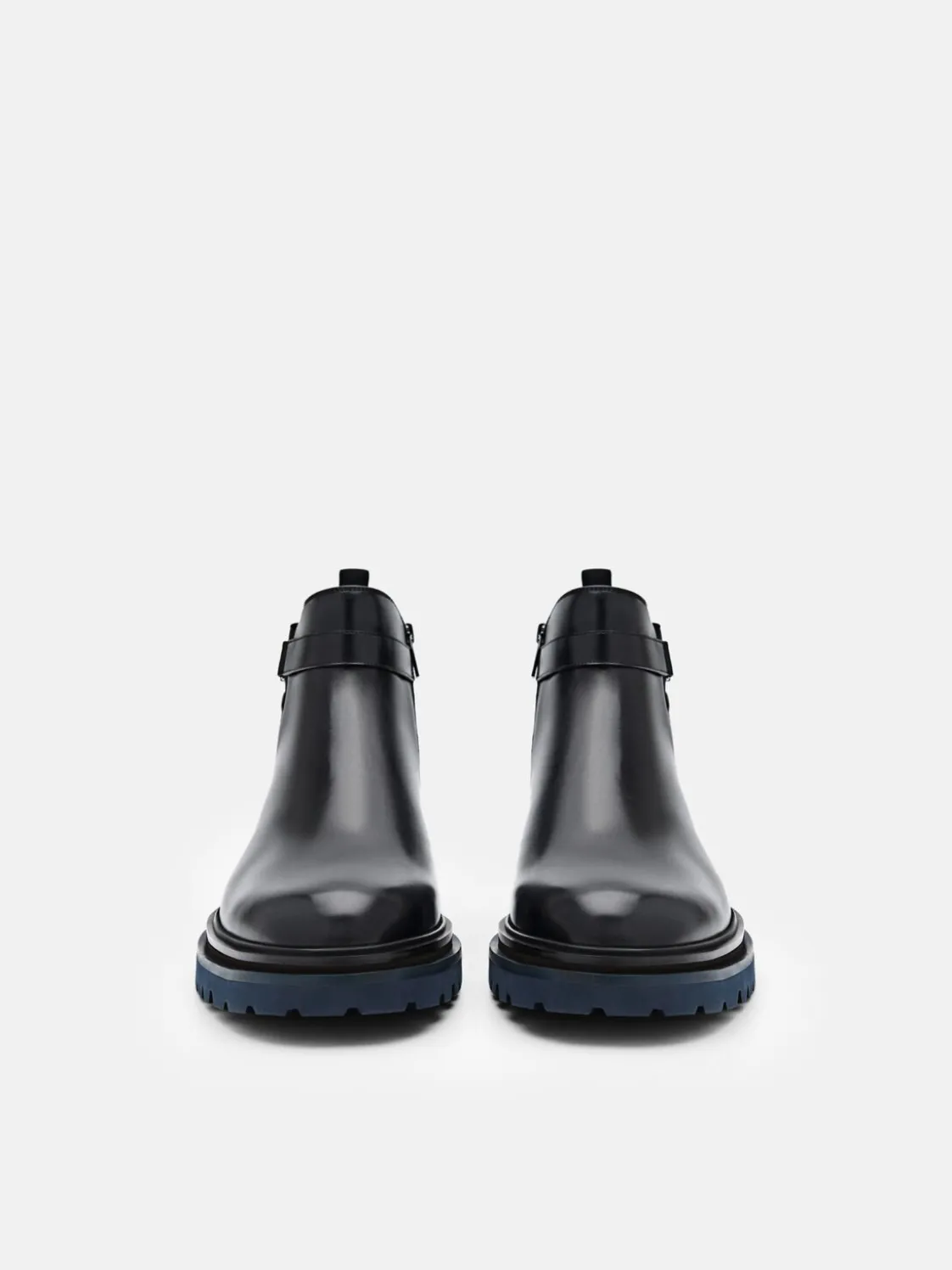 Leather Chelsea Boots - Black