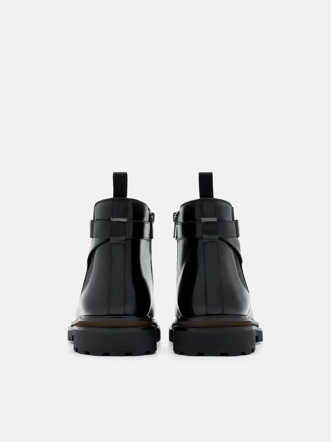Leather Chelsea Boots - Black
