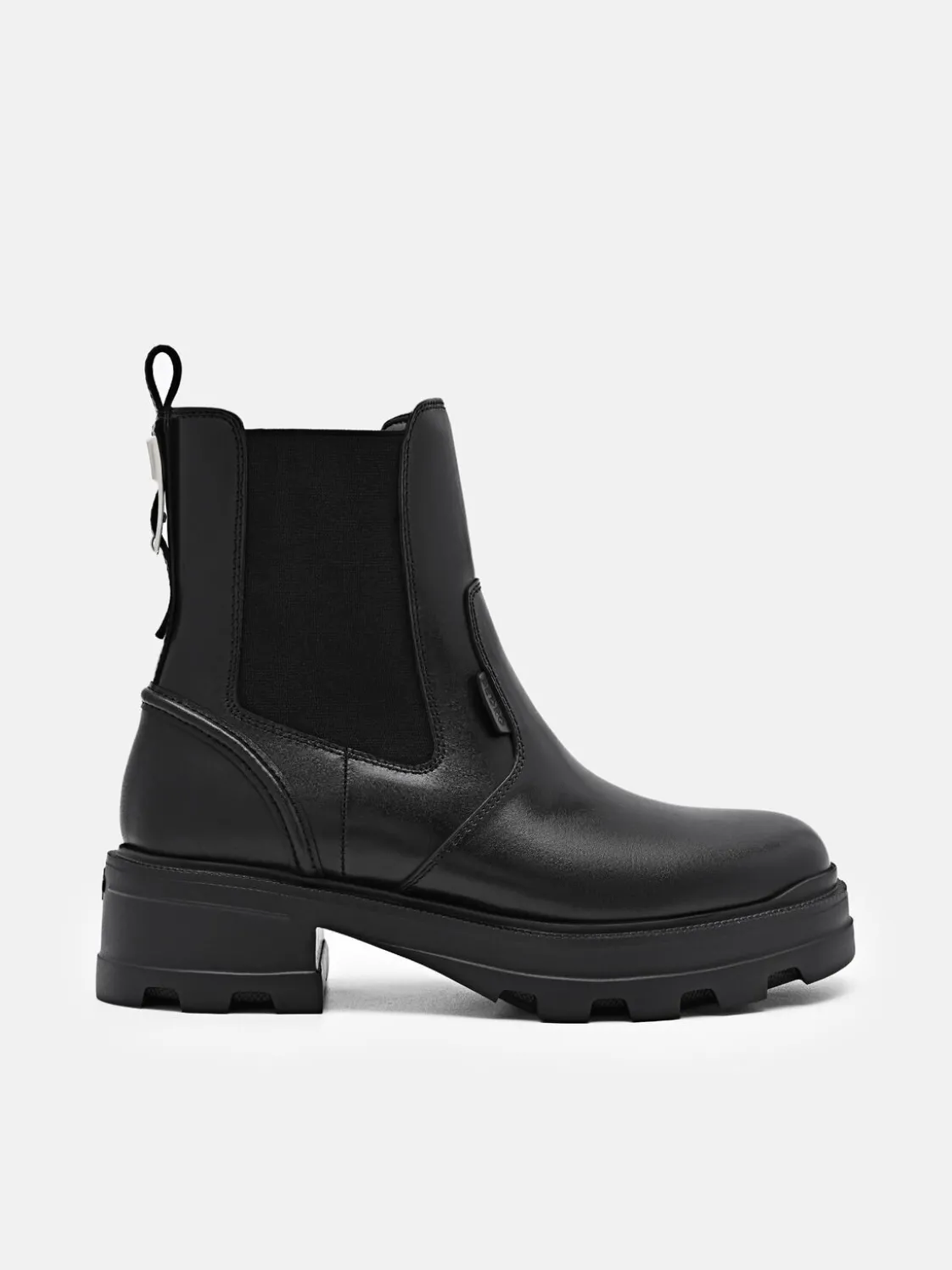 Leather Chelsea Boots - Black