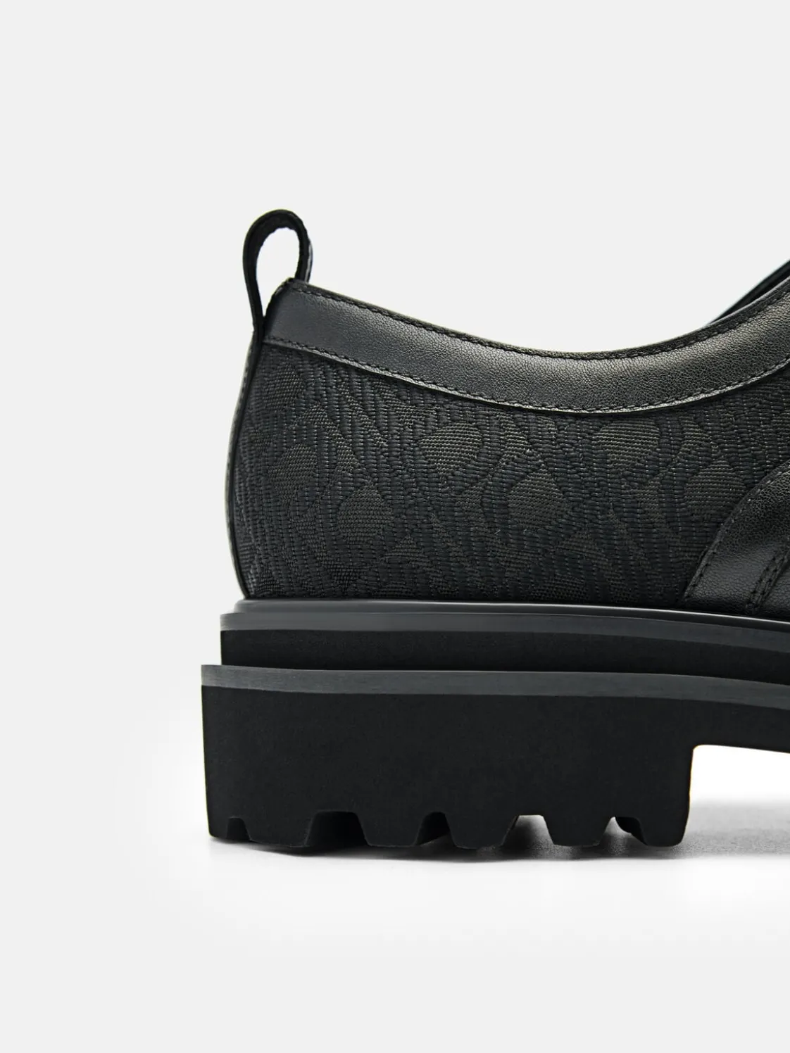 Leather Derby Shoes - Black