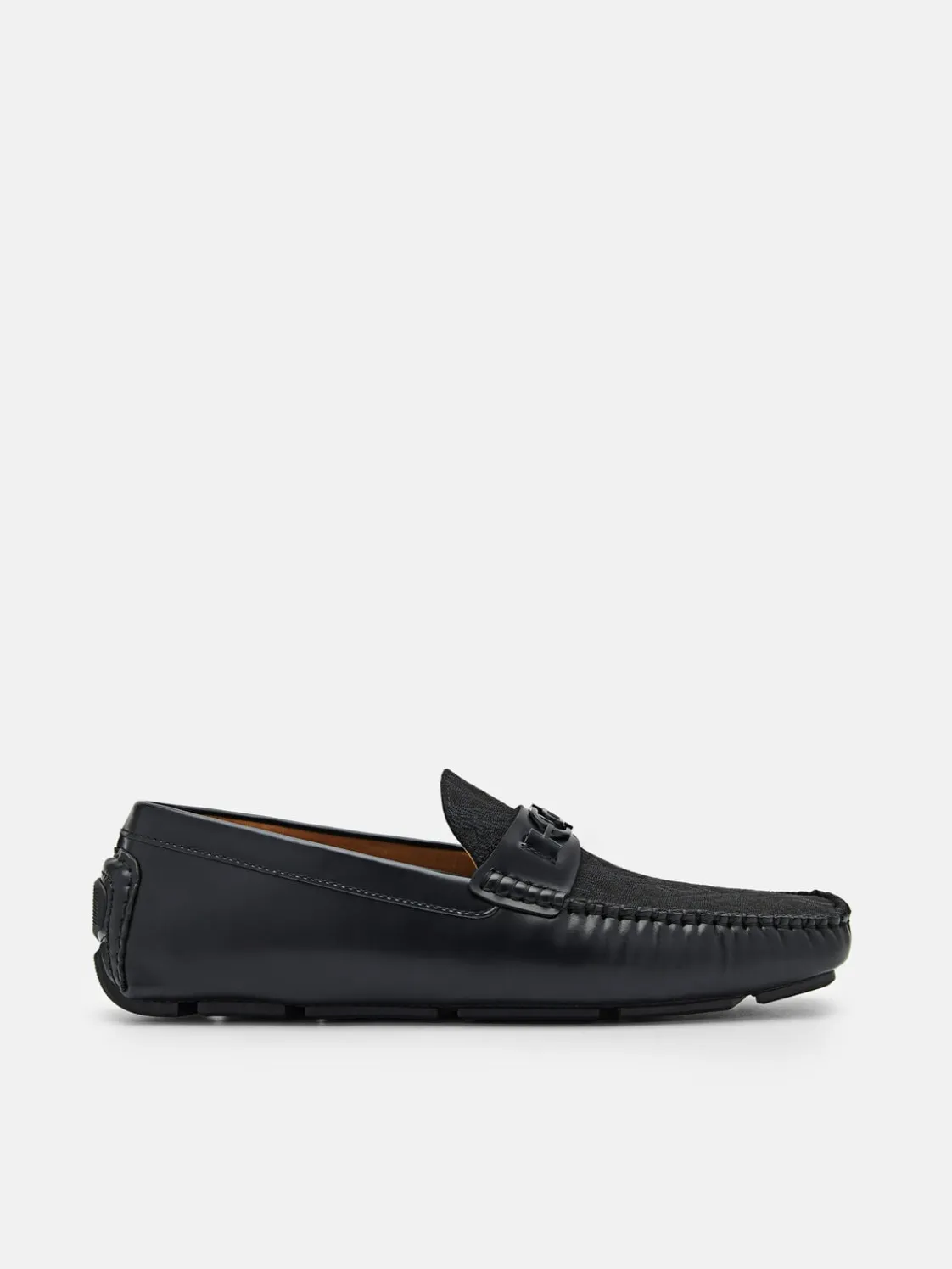 Leather Driving Shoes - Black