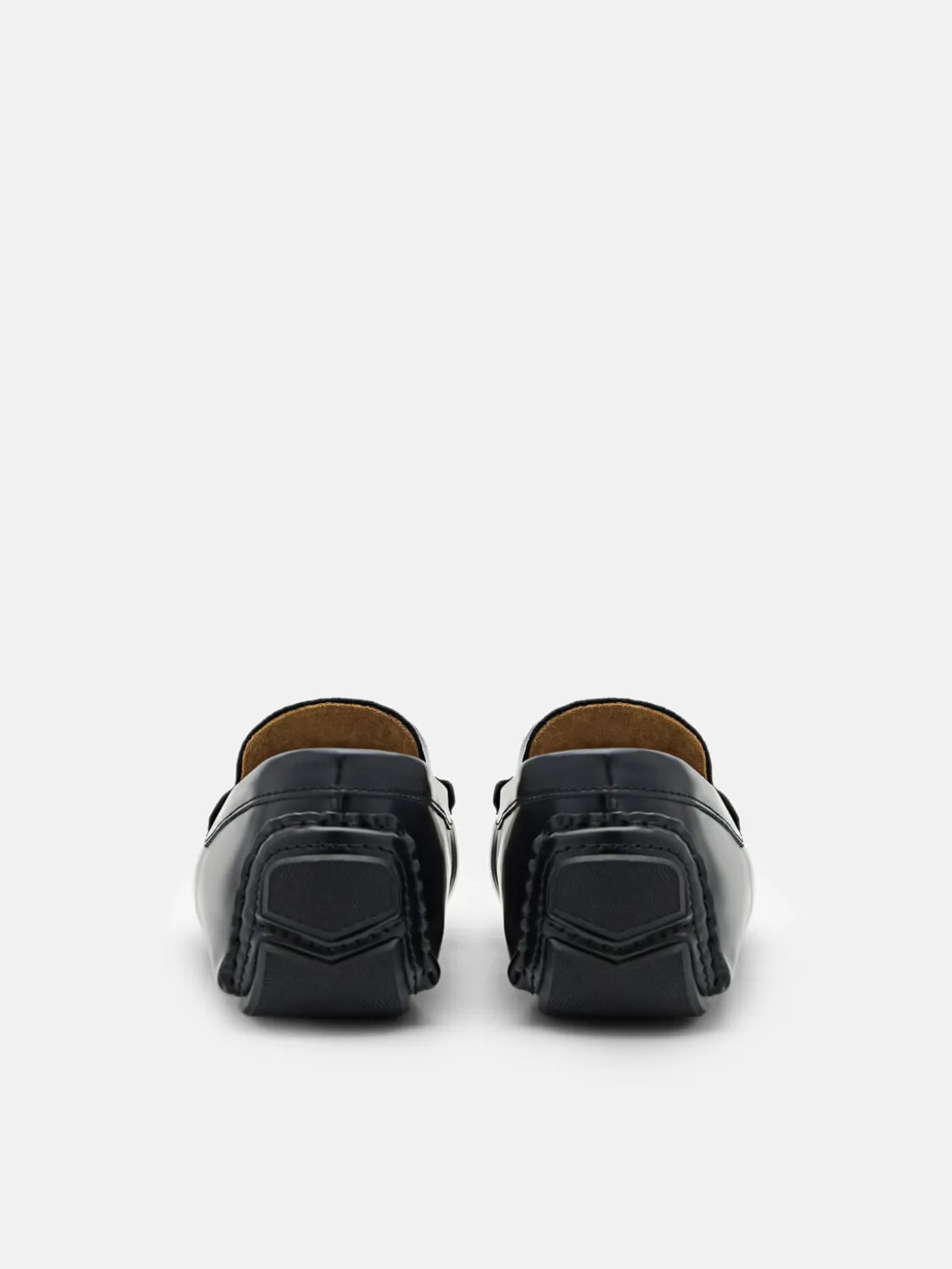 Leather Driving Shoes - Black
