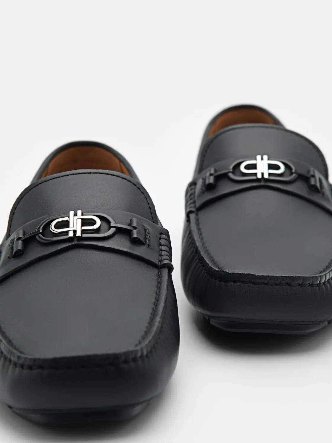 Leather Driving Shoes - Black