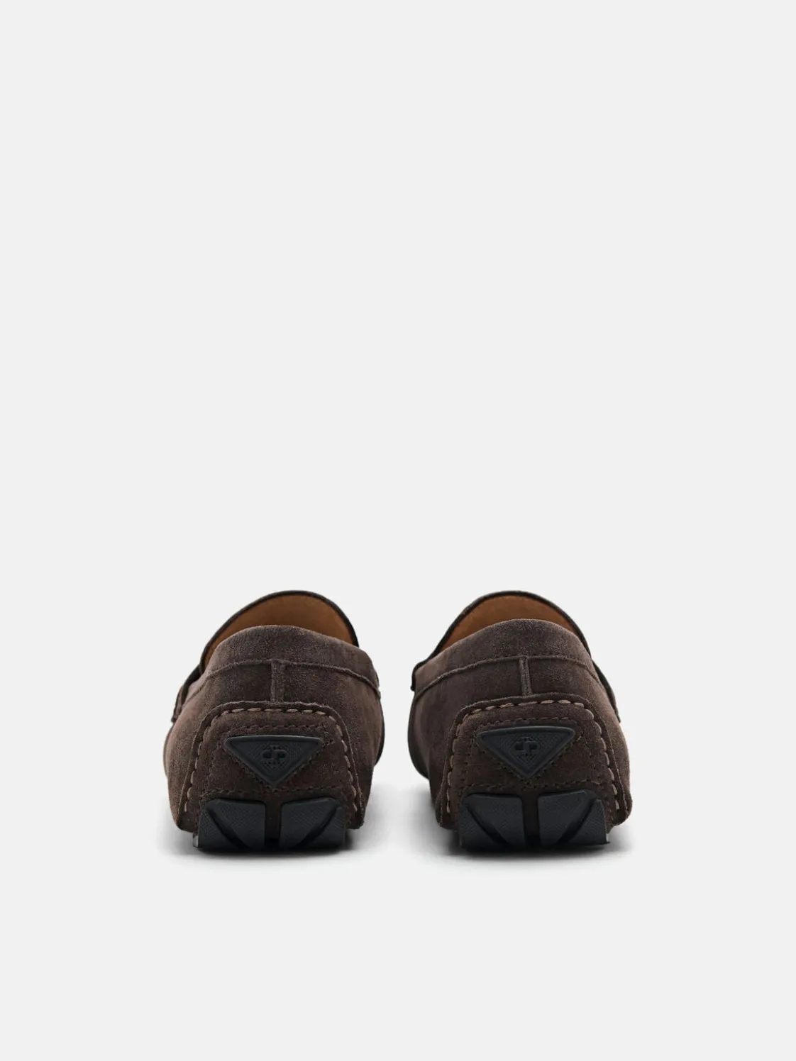 Leather Driving Shoes - Dark Brown
