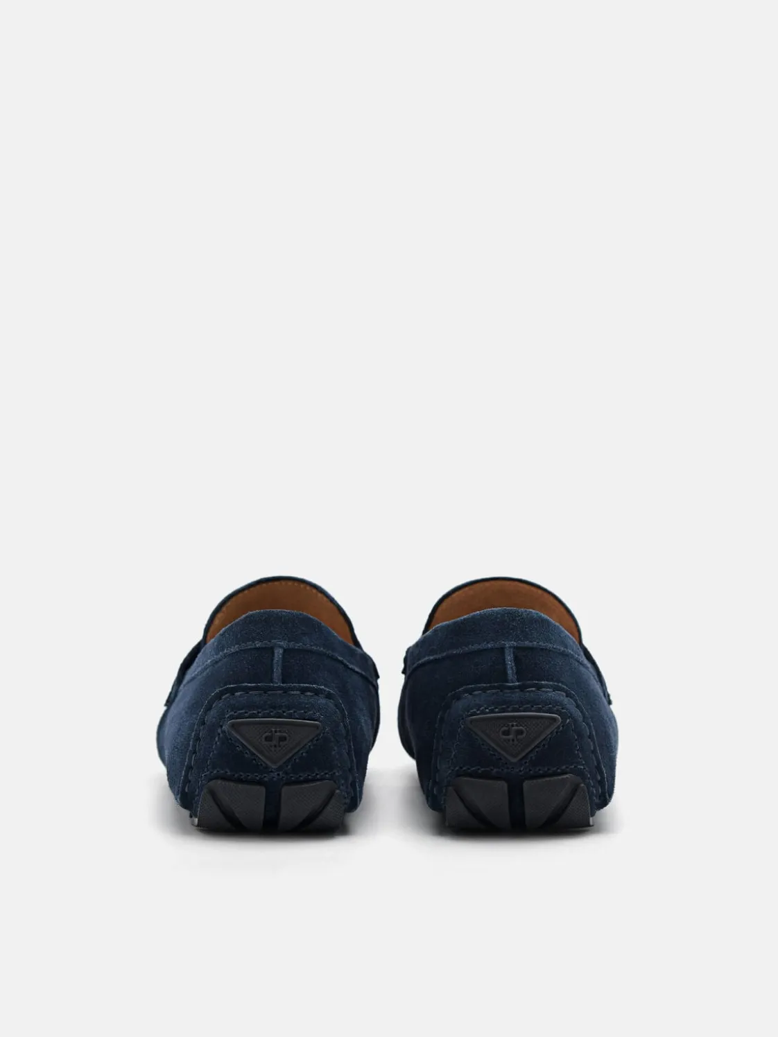 Leather Driving Shoes - Navy