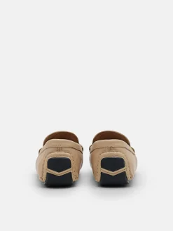 Leather Driving Shoes - Sand