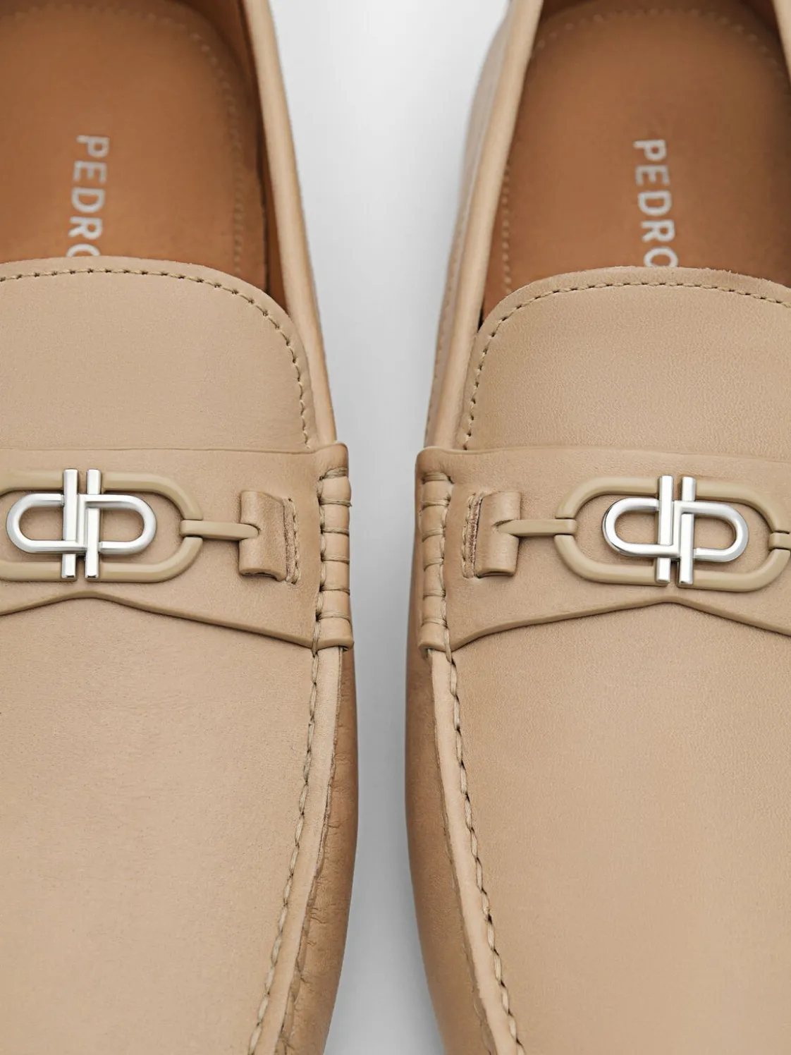 Leather Driving Shoes - Sand
