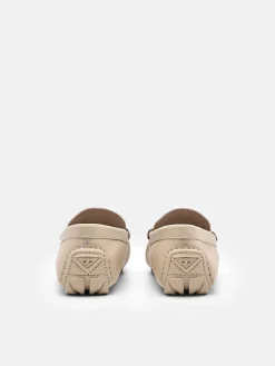 Leather Driving Shoes - Sand