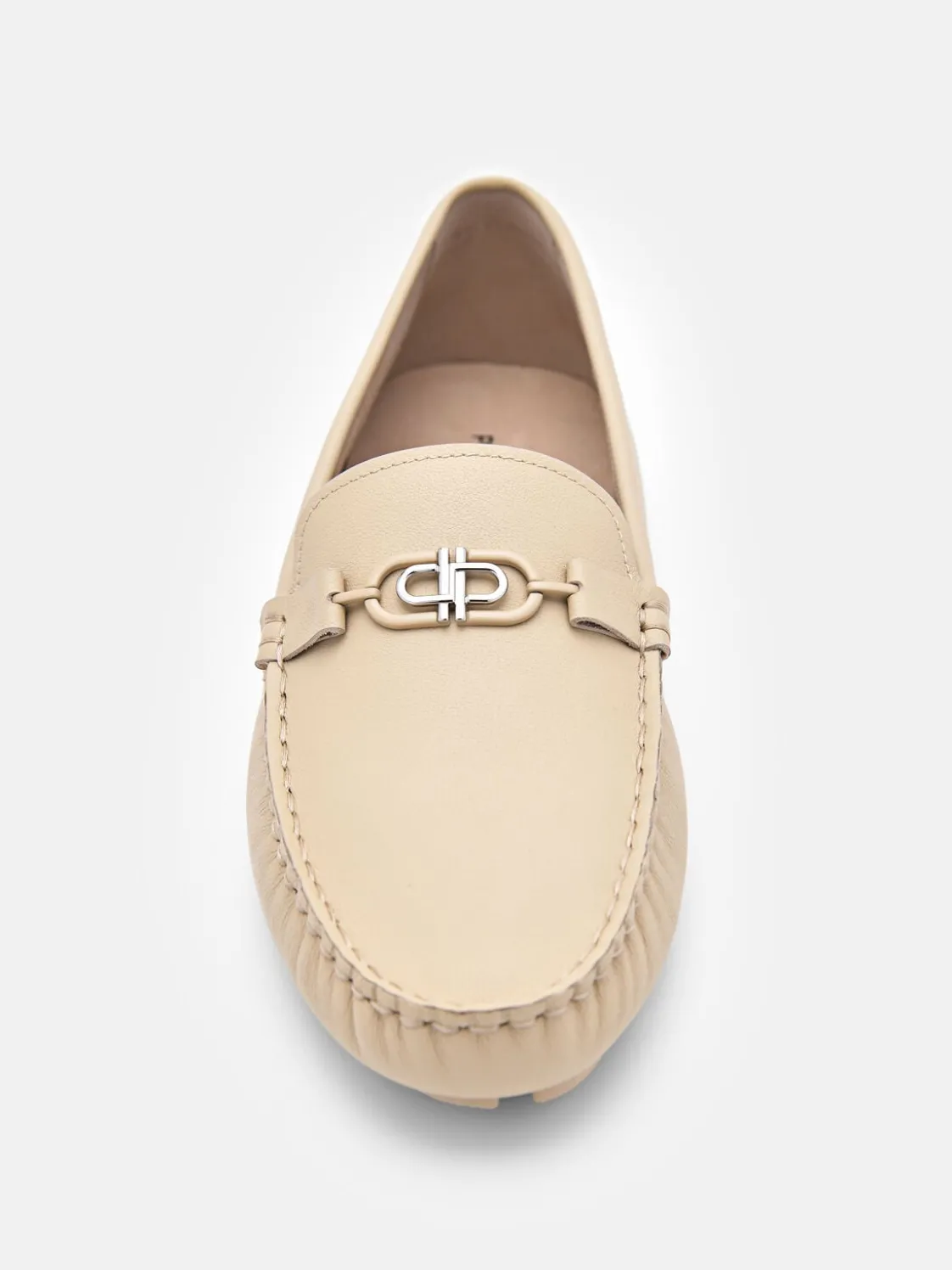 Leather Driving Shoes - Sand