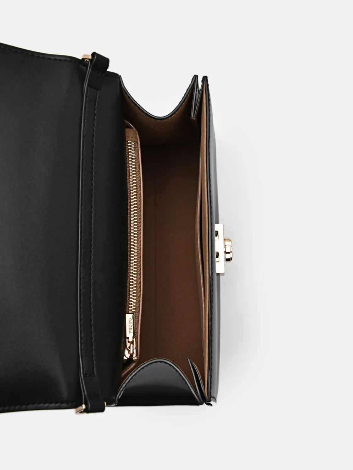 Leather Handbag - Black