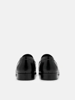 Leather Horsebit Loafer - Black