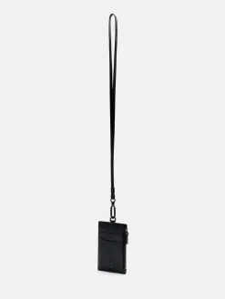 Leather Lanyard - Black