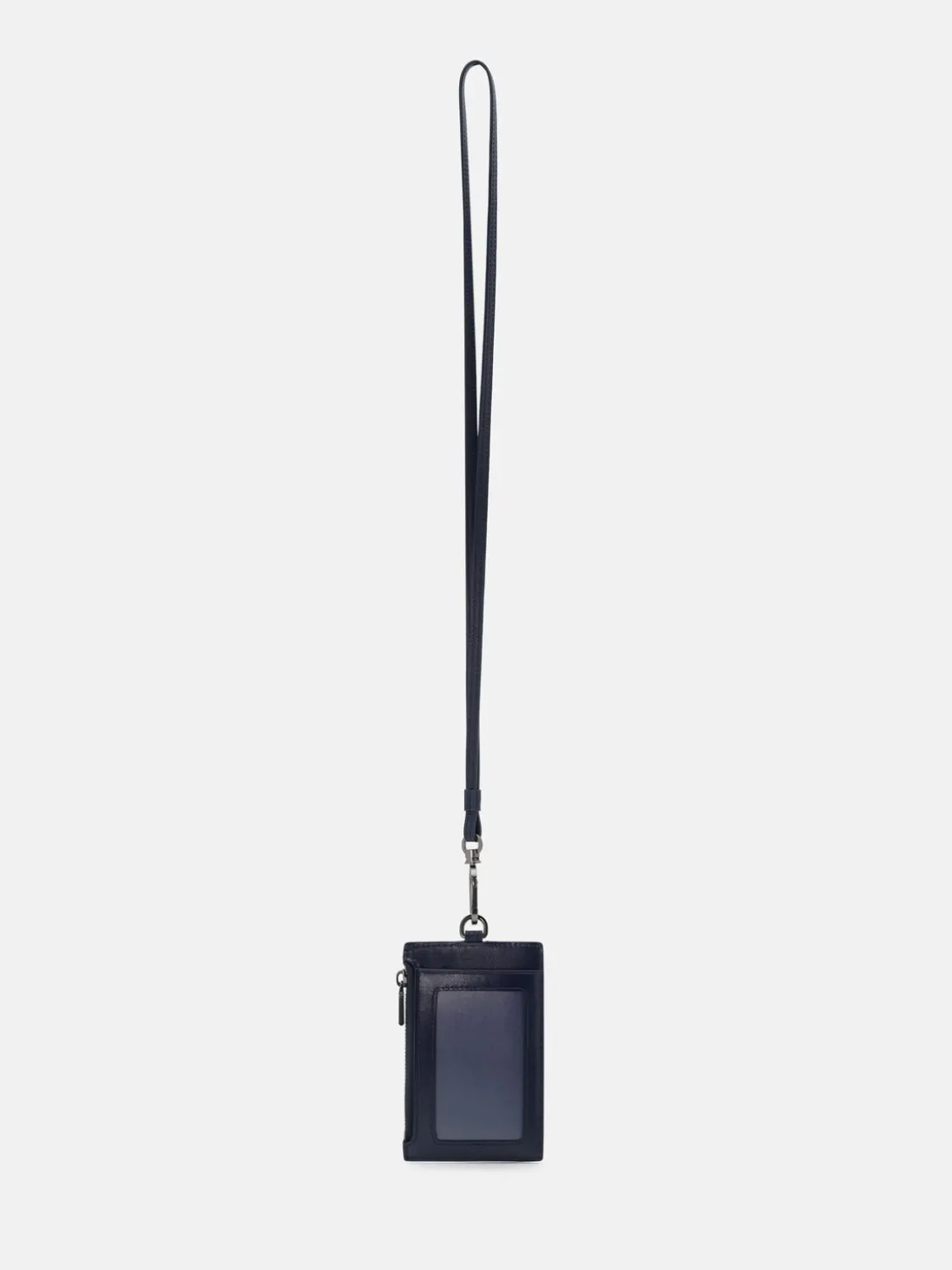 Leather Lanyard - Navy