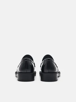 Leather Loafers - Black