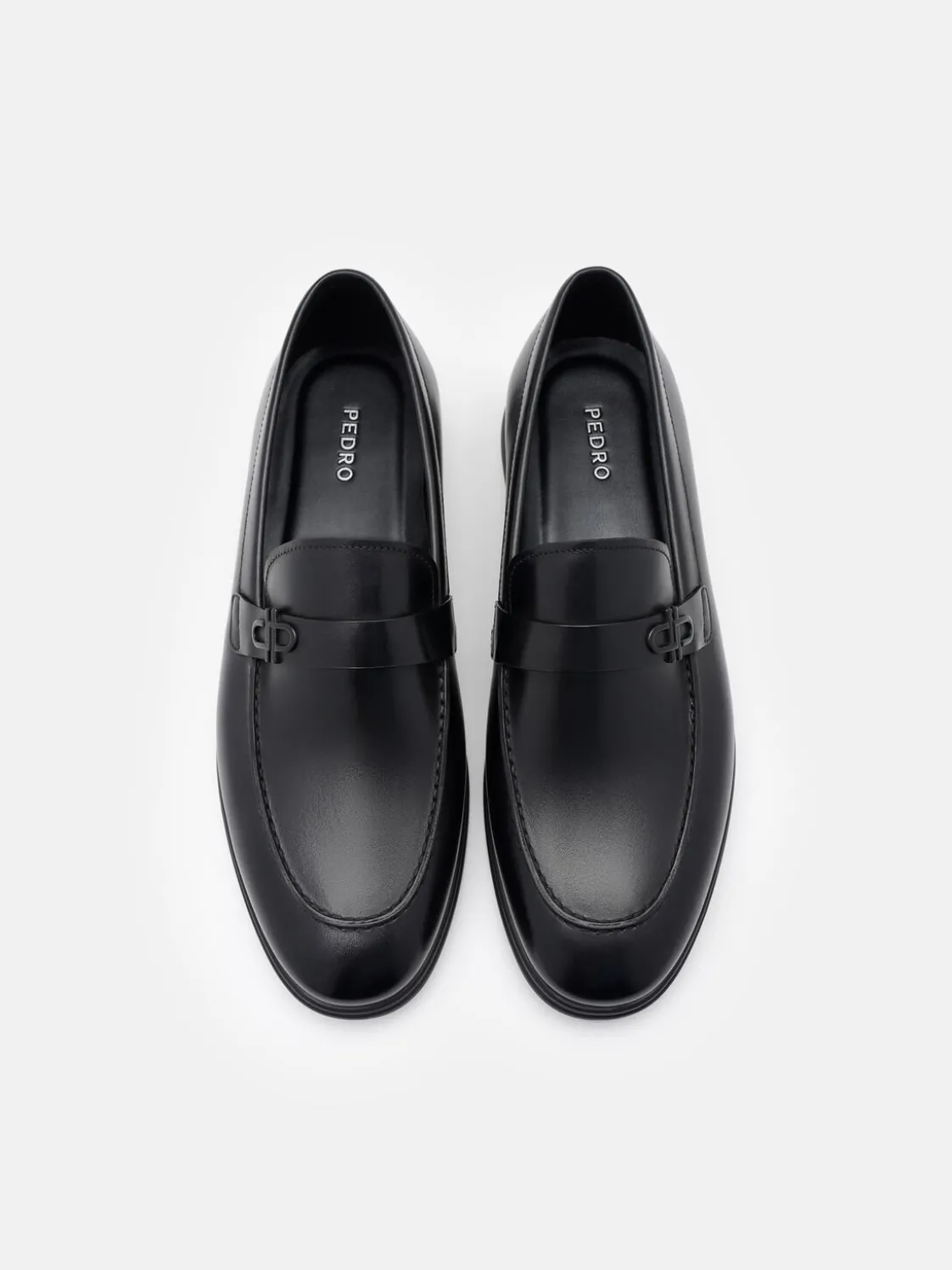 Leather Loafers - Black