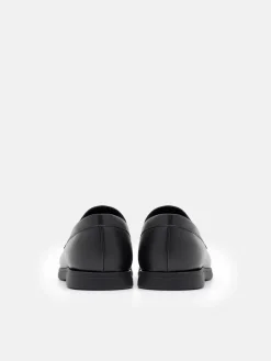 Leather Loafers - Black