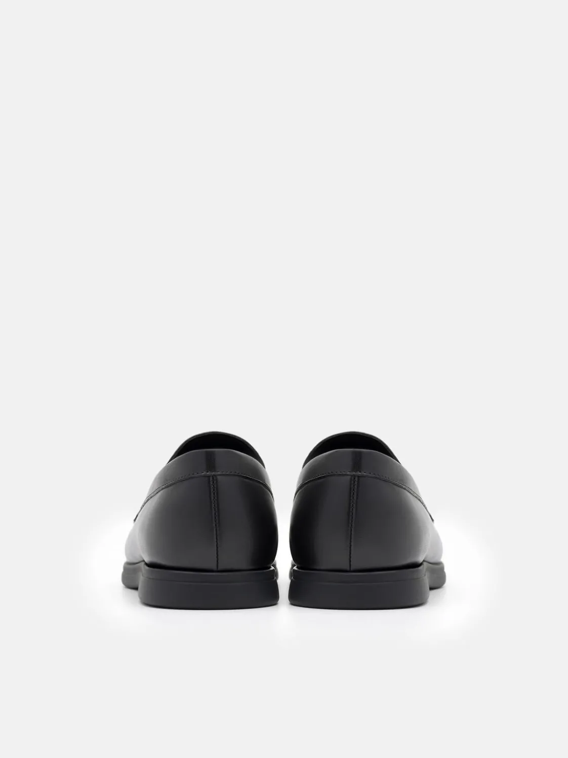 Leather Loafers - Black