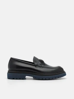 Leather Loafers - Black2