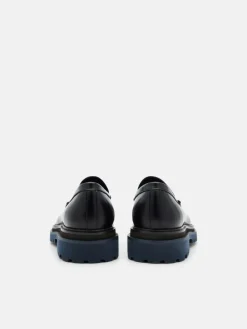 Leather Loafers - Black2