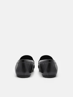 Leather Loafers - Black
