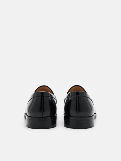 Leather Loafers - Black
