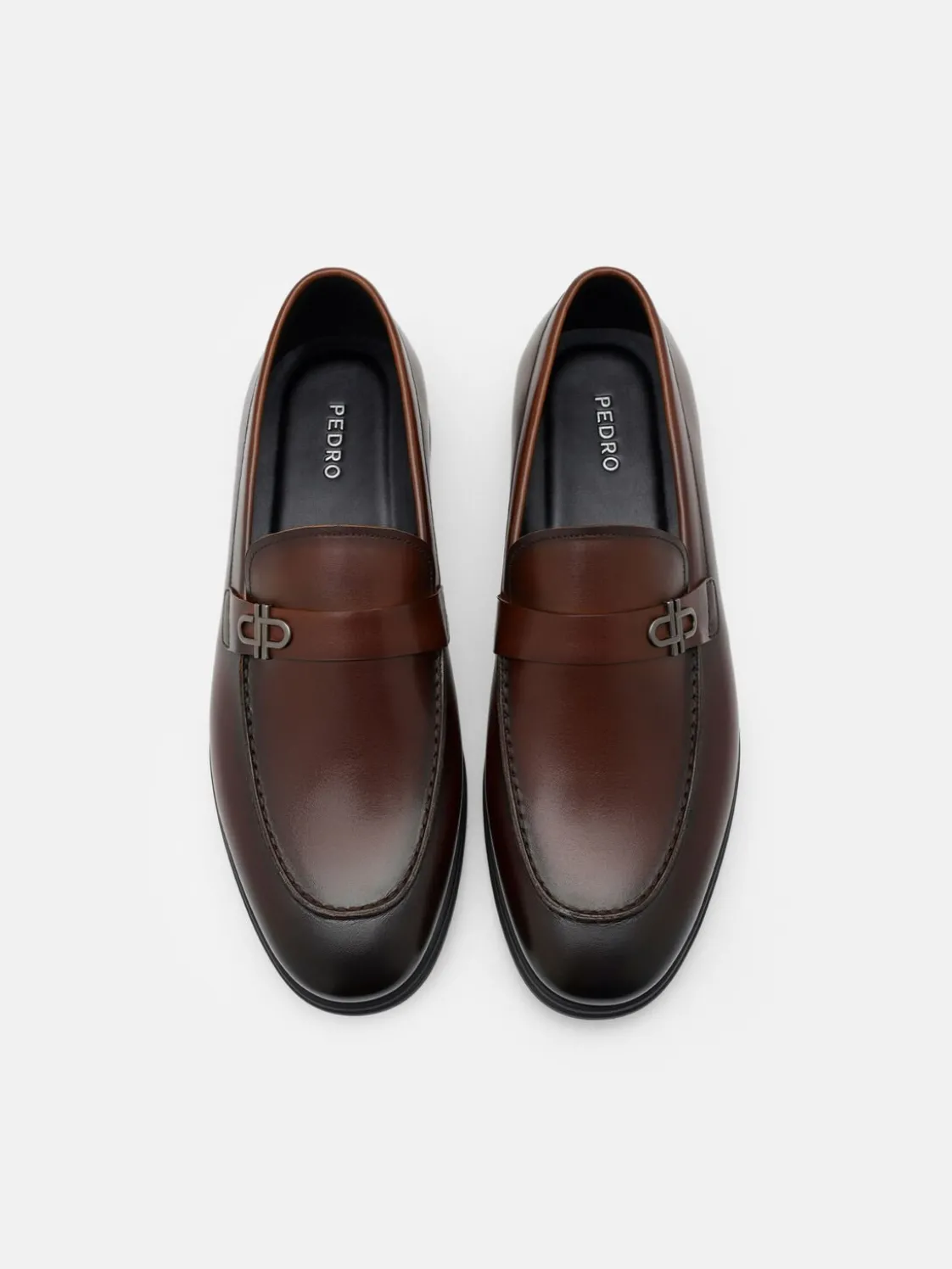 Leather Loafers - Brown