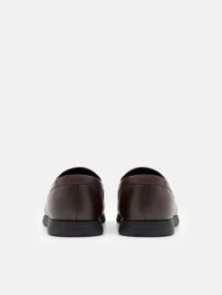 Leather Loafers - Brown