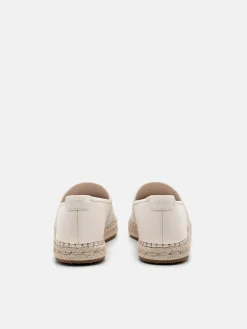 Leather Loafers - Chalk